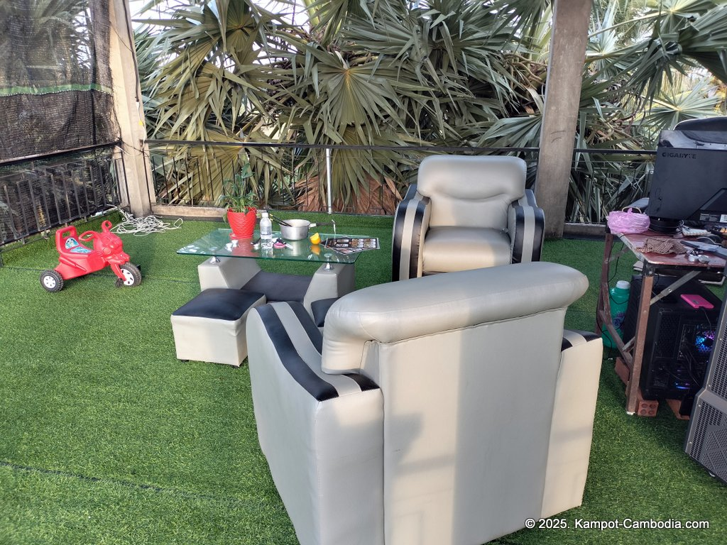 Mama Sa Hotel & Restaurant in Kampot, Cambodia.