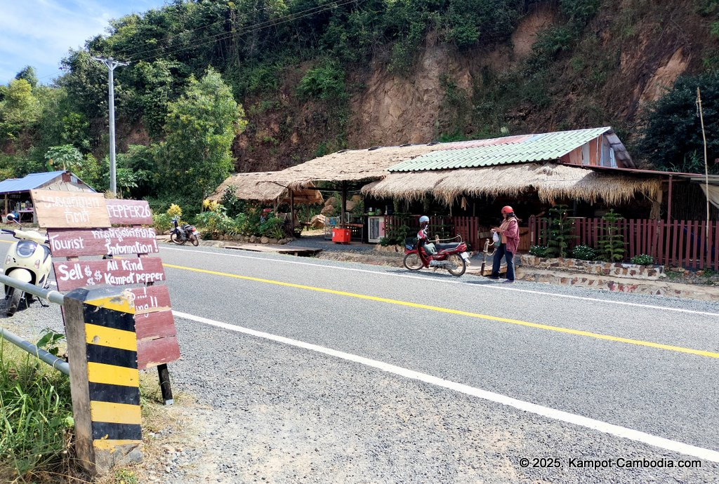 Kampot Pepper 26 store in Kampot, Cambodia