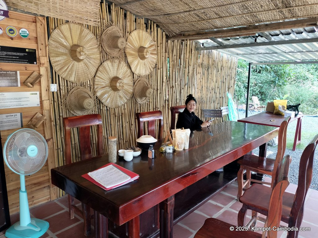 Kampot Pepper 26 store in Kampot, Cambodia