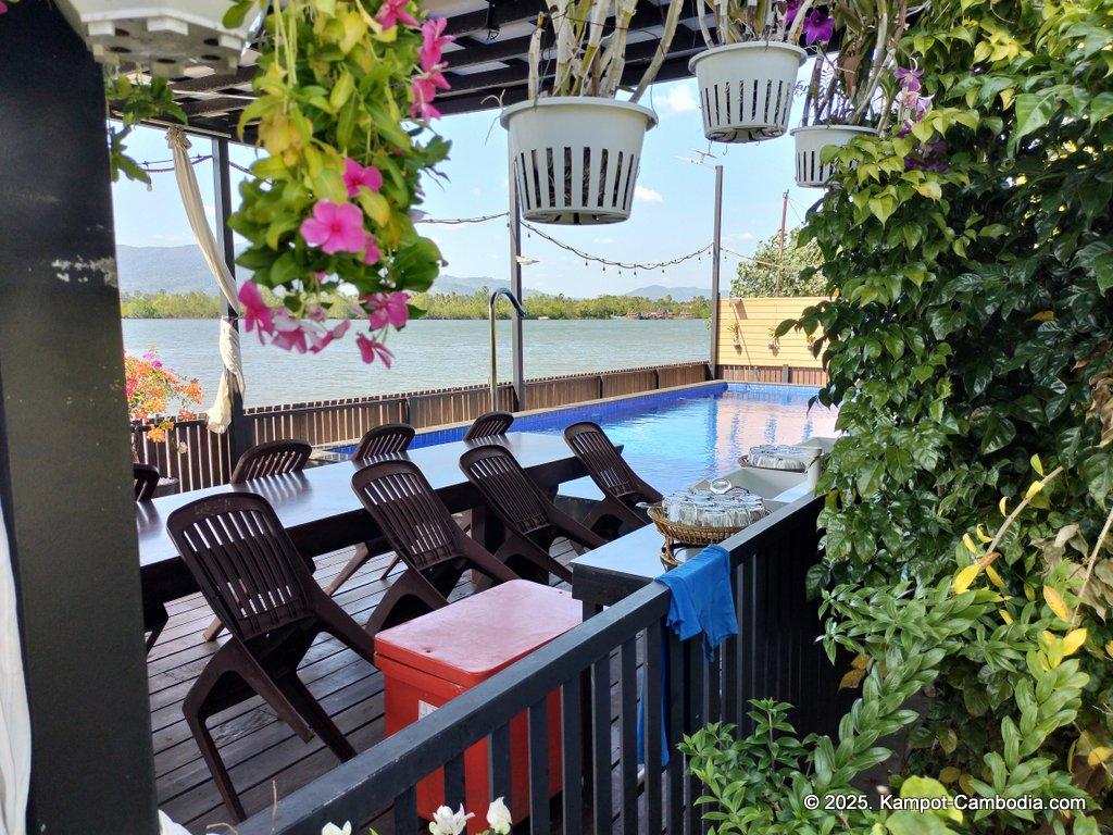 Kampot Holiday Villa on Fish Island in Kampot, Cambodia
