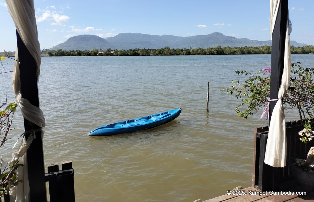 Kampot Holiday Villa on Fish Island in Kampot, Cambodia
