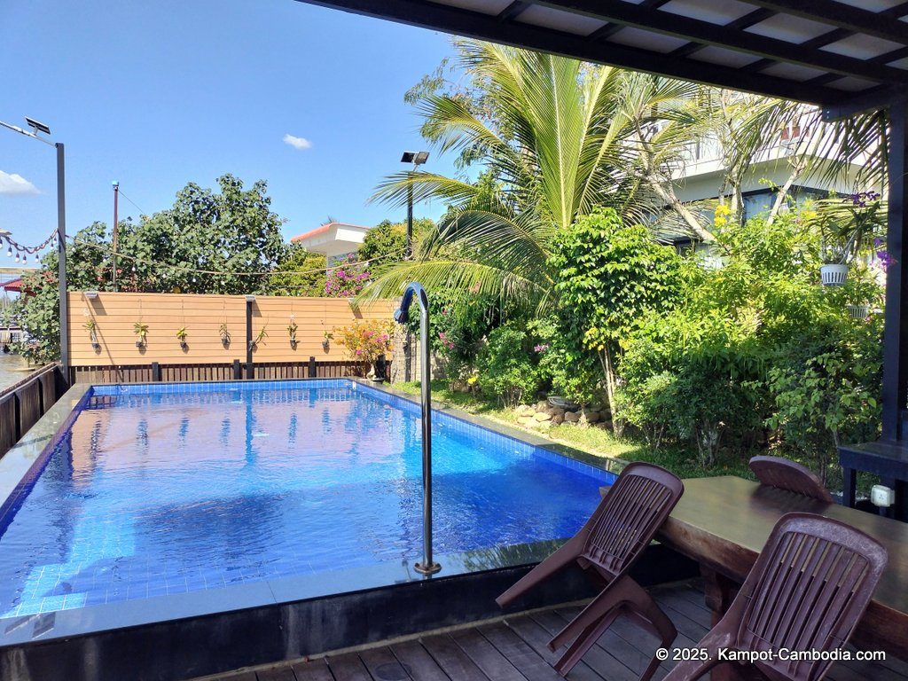 Kampot Holiday Villa on Fish Island in Kampot, Cambodia