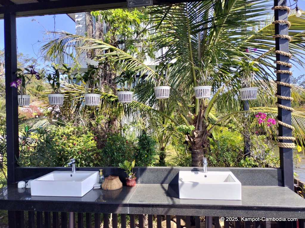 Kampot Holiday Villa on Fish Island in Kampot, Cambodia