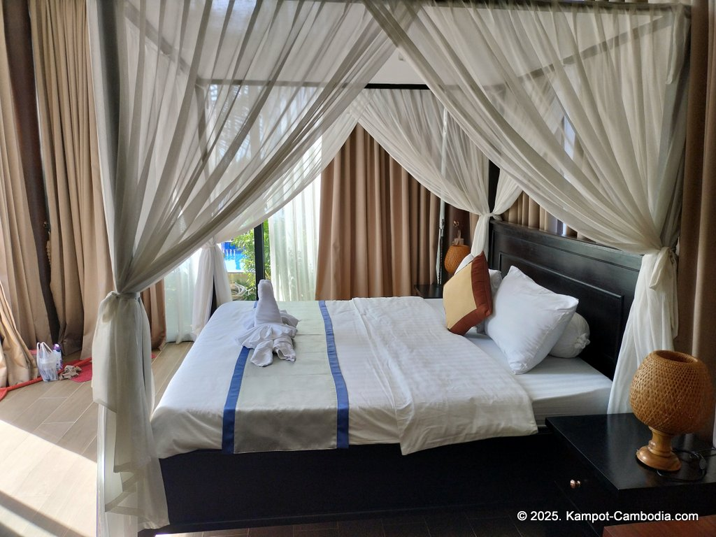 Kampot Holiday Villa on Fish Island in Kampot, Cambodia