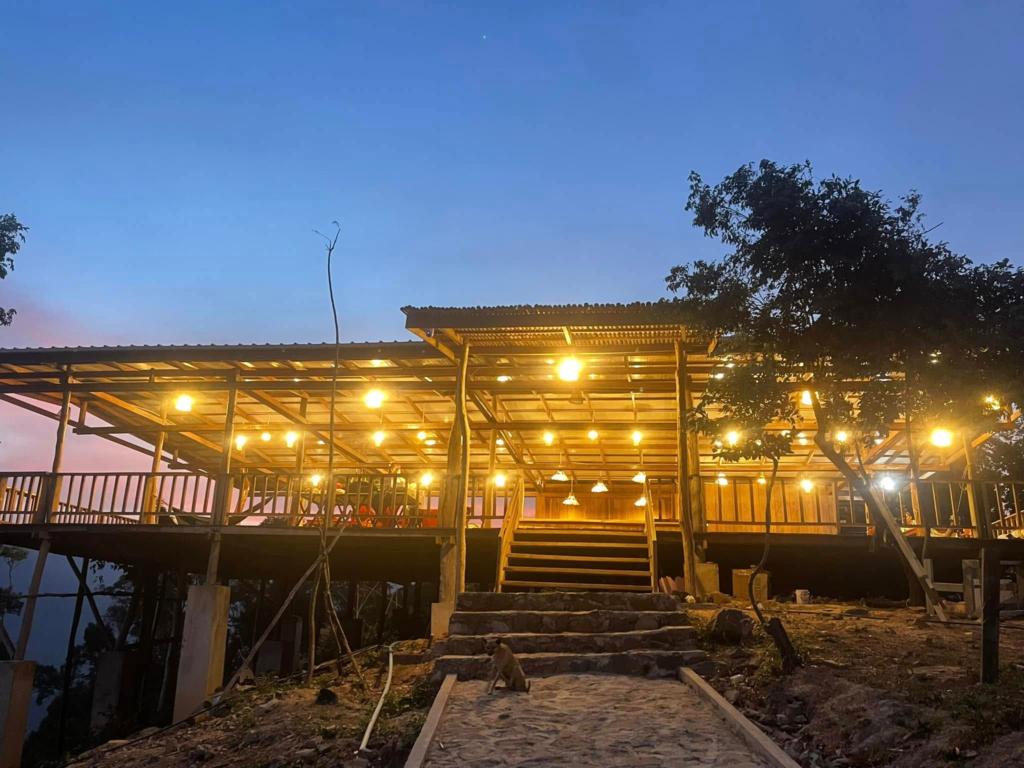 Kampot Top View Camping and Cafe on a mountain in Kampot, Cambodia