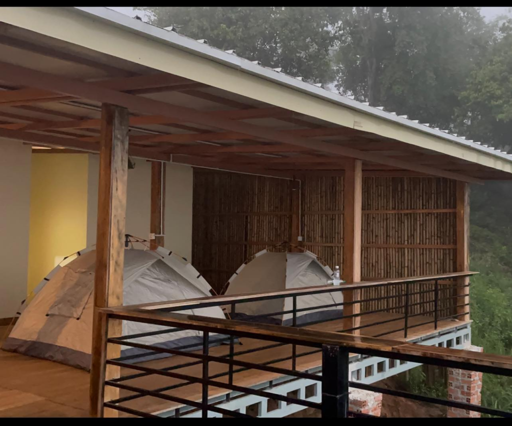 Kampot Top View Camping and Cafe on a mountain in Kampot, Cambodia