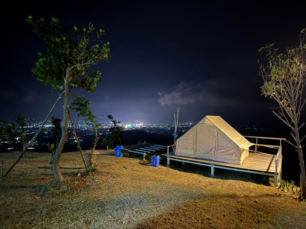 Kampot Top View Camping and Cafe on a mountain in Kampot, Cambodia
