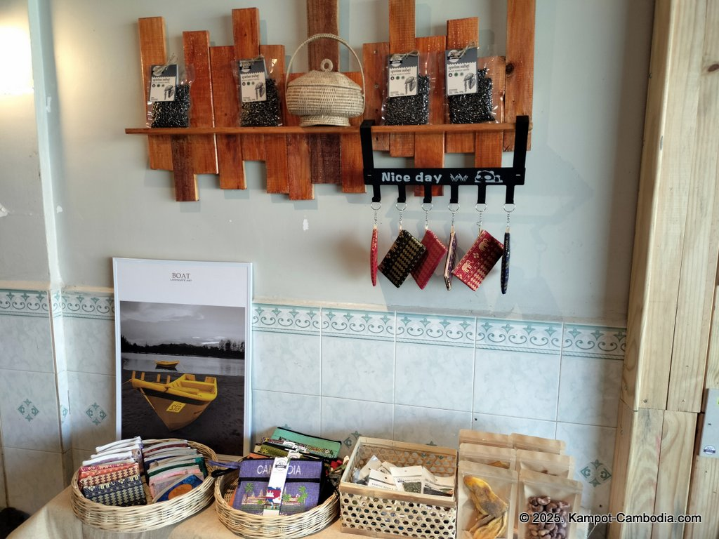 Kampot Pepper 26 store in Kampot, Cambodia