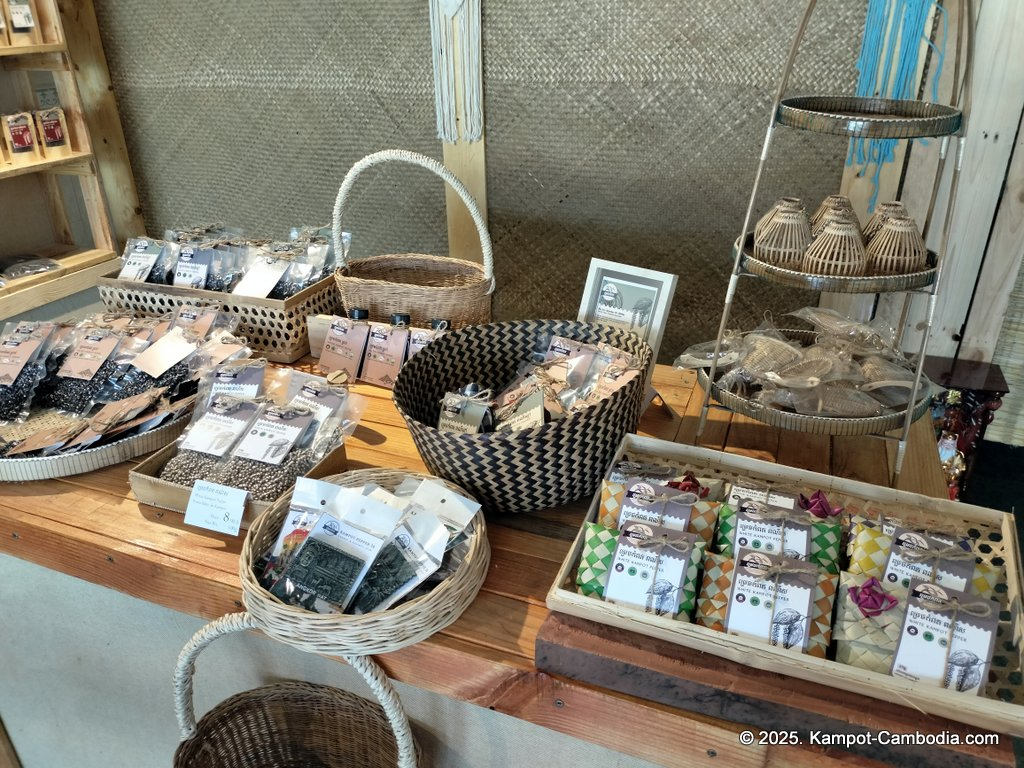 Kampot Pepper 26 store in Kampot, Cambodia