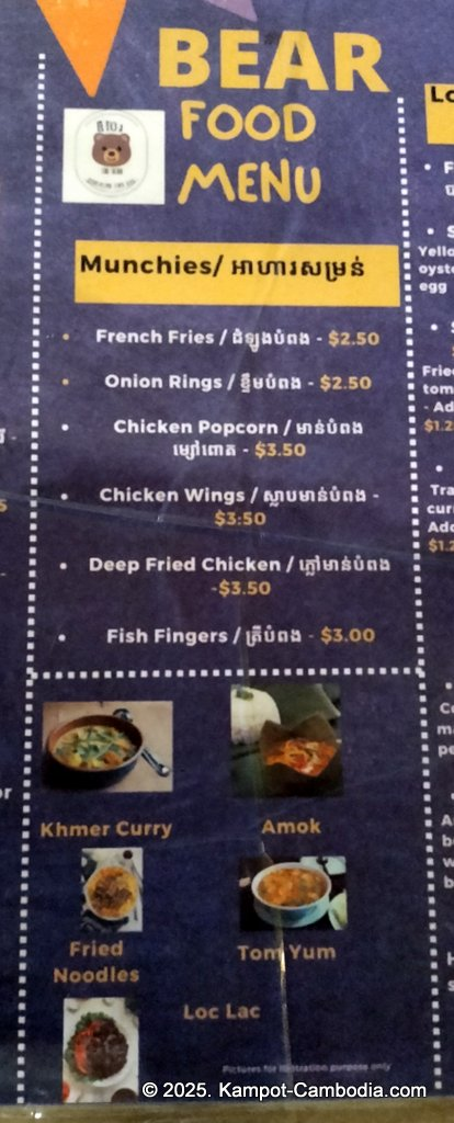 The Panda Backpaker Hostel in Kampot, Cambodia.