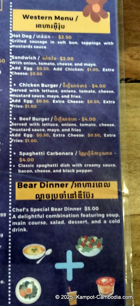 The Panda Backpaker Hostel in Kampot, Cambodia.