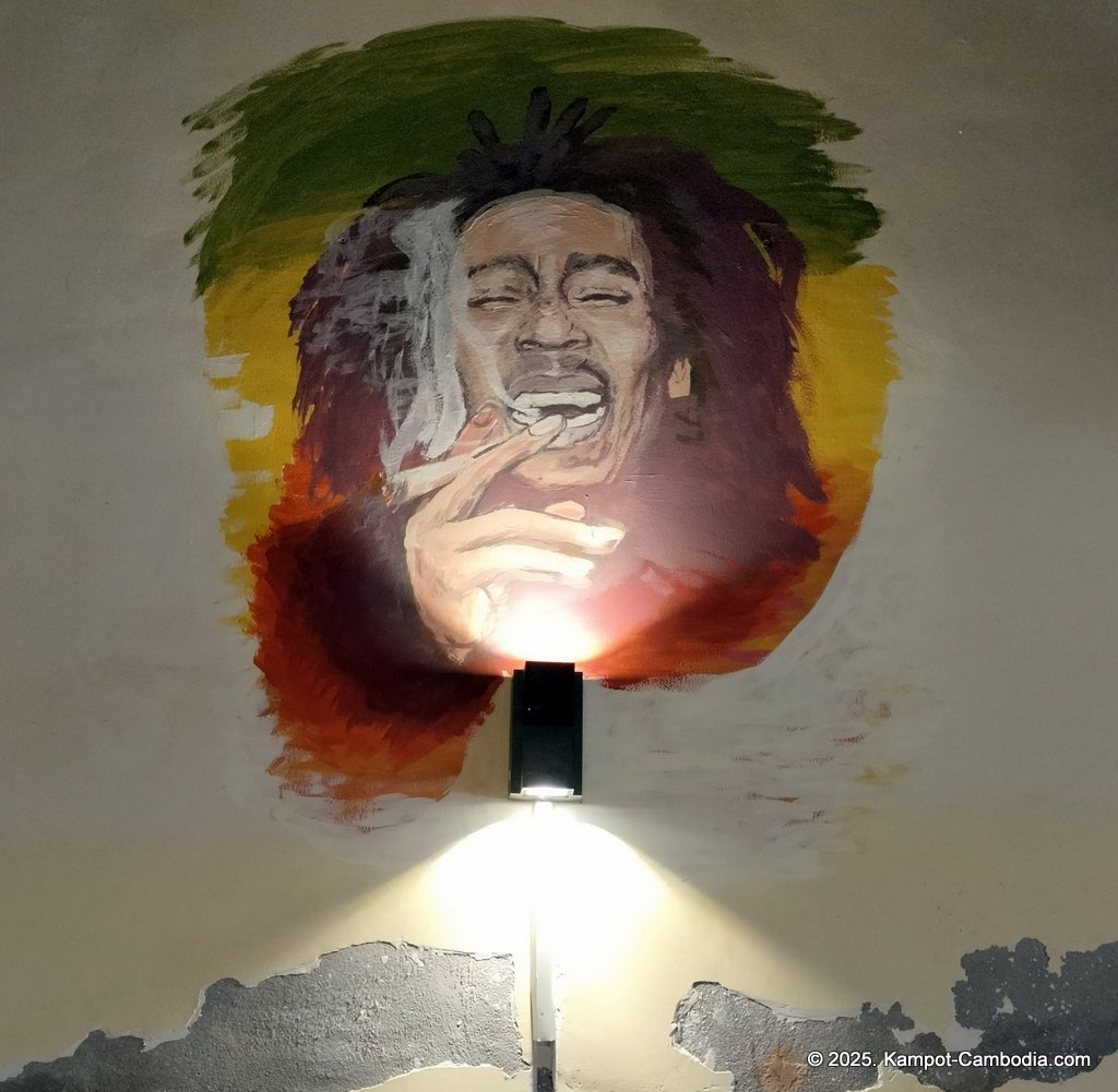 The Panda Backpaker Hostel in Kampot, Cambodia.