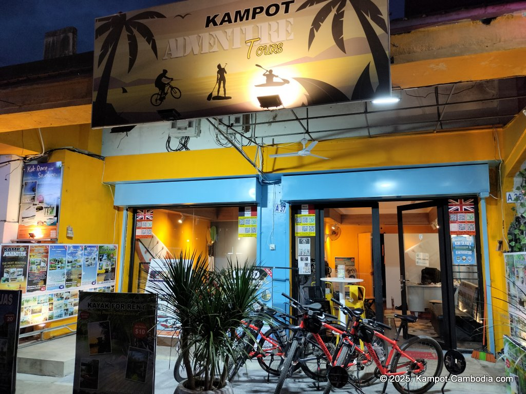 kampot adventure tours in kampot, cambodia. kiteboarding