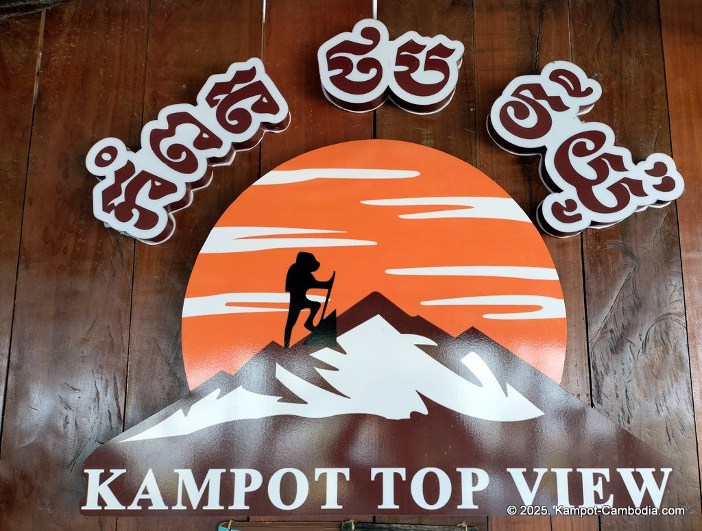 Kampot Top View Camping and Cafe on a mountain in Kampot, Cambodia