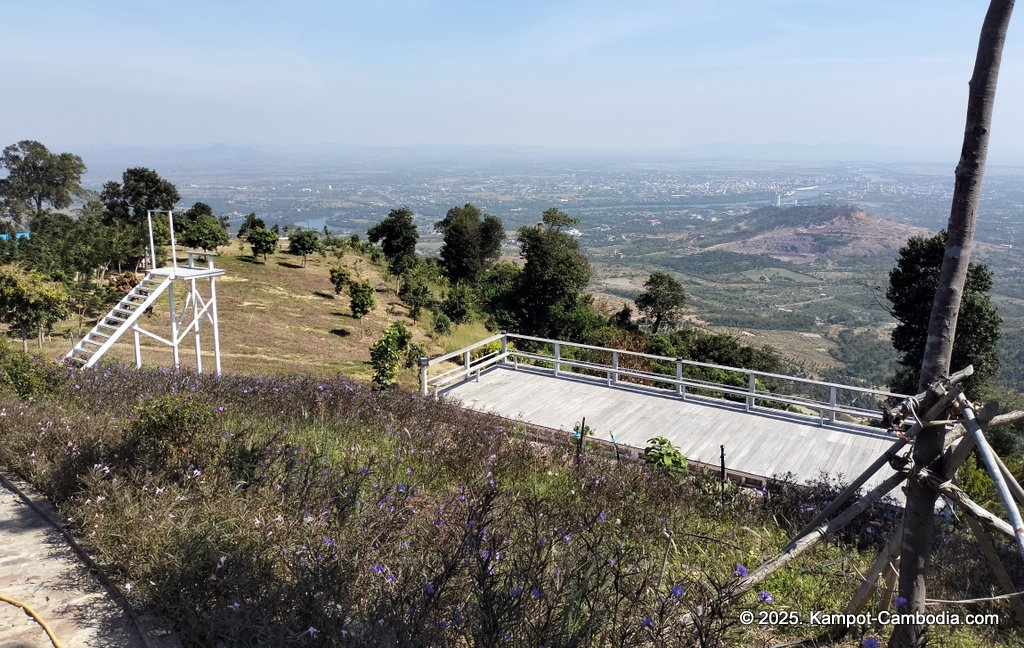 Kampot Top View Camping and Cafe on a mountain in Kampot, Cambodia