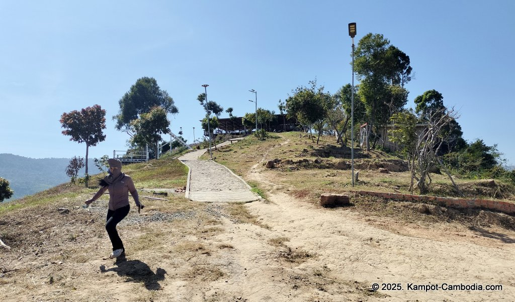 Kampot Top View Camping and Cafe on a mountain in Kampot, Cambodia