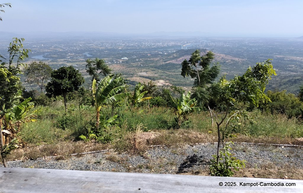 Kampot Top View Camping and Cafe on a mountain in Kampot, Cambodia