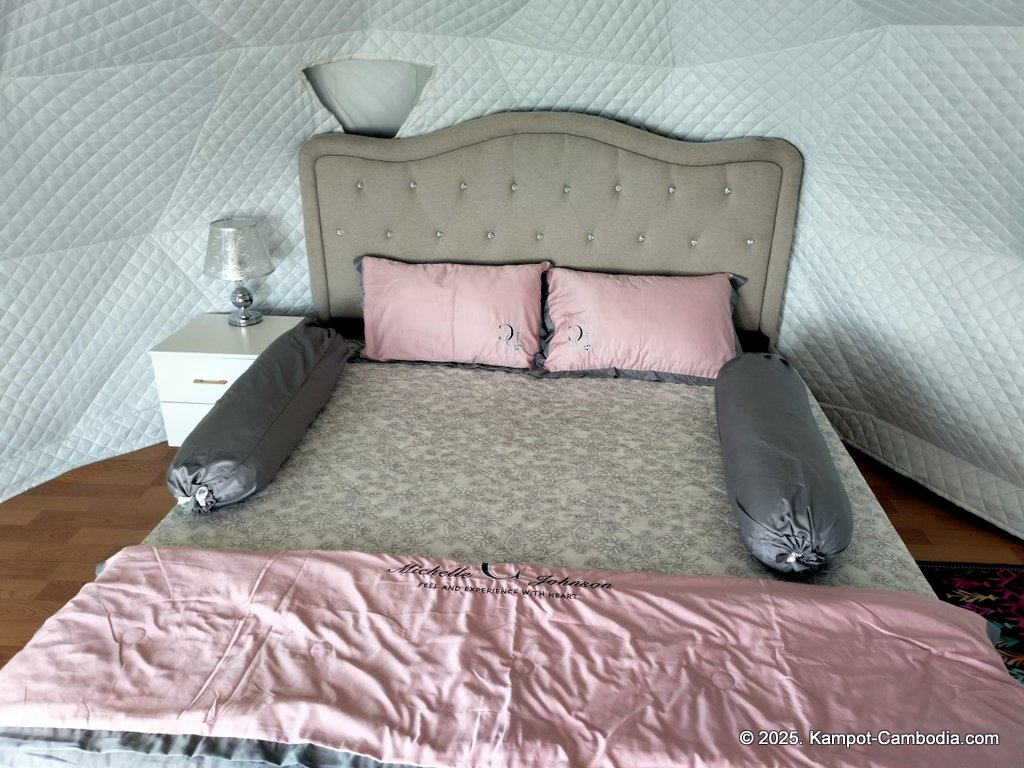 Kampot Top View Camping and Cafe on a mountain in Kampot, Cambodia