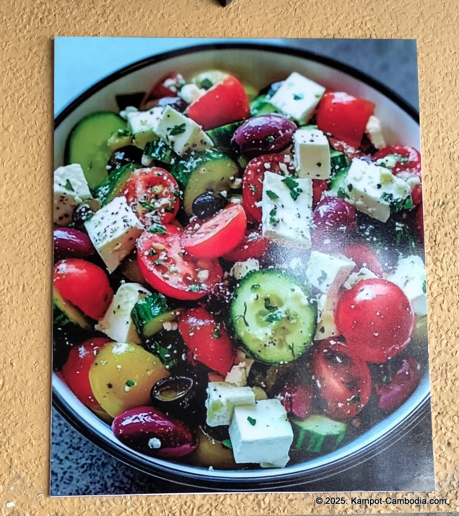 Turquaz restaurant & bar in Kampot, Cambodia. Turkish and Italian food.