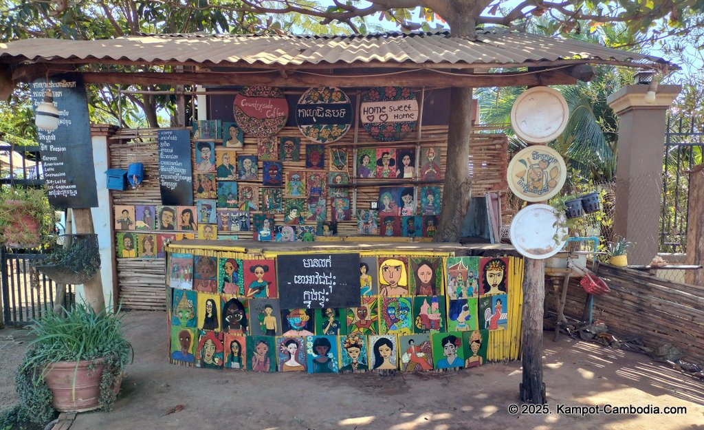 fish island community arts centre in kampot cambodia