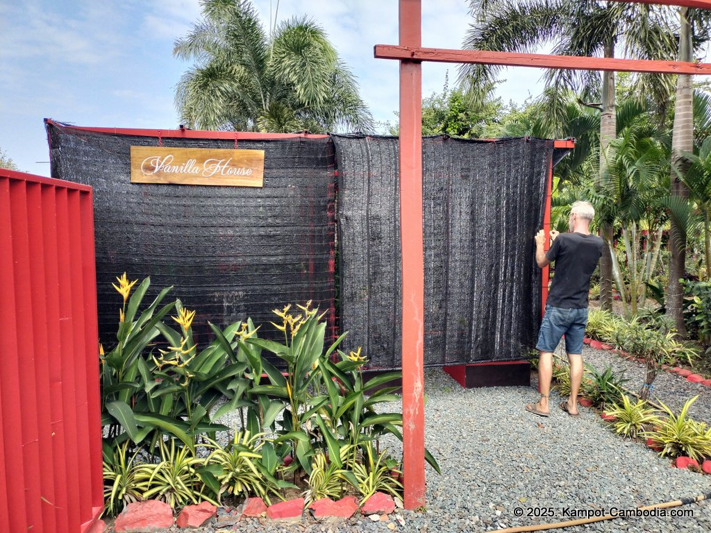 Casa Botanica Gardens and Rooms in Kampot, Cambodia.