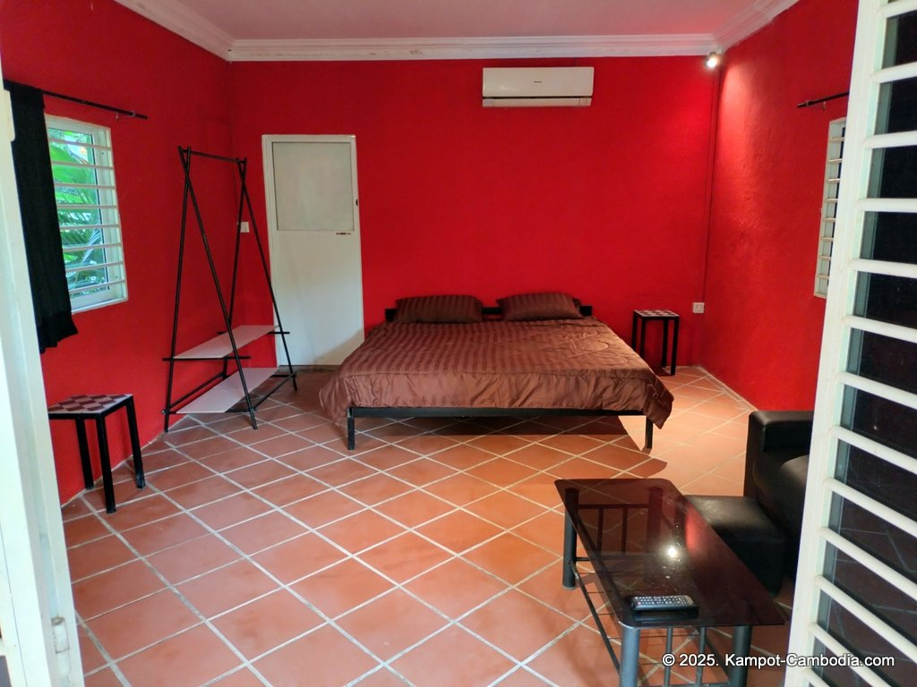 Casa Botanica Gardens and Rooms in Kampot, Cambodia.