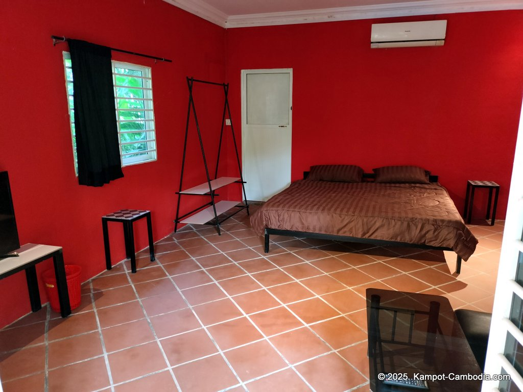 Casa Botanica Gardens and Rooms in Kampot, Cambodia.