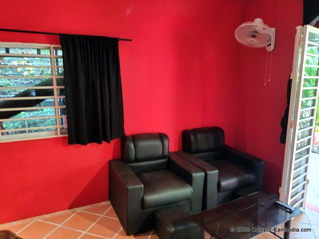 Casa Botanica Gardens and Rooms in Kampot, Cambodia.