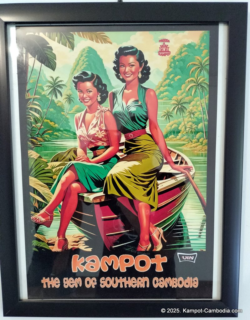 Casa Botanica Gardens and Rooms in Kampot, Cambodia.