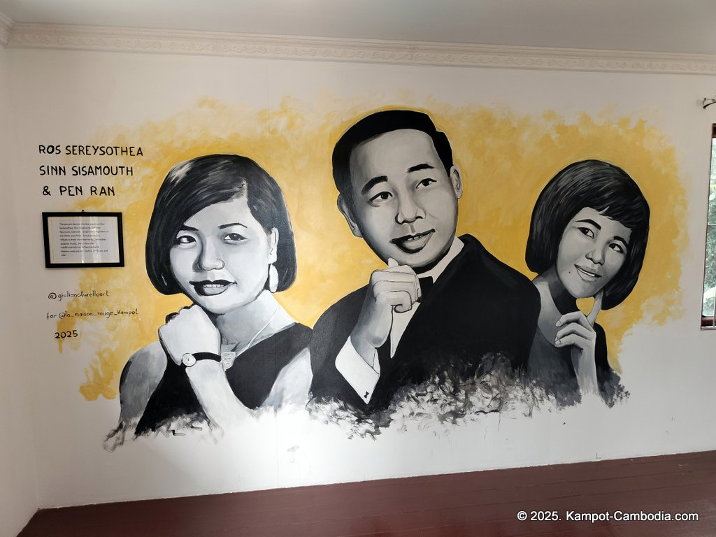 Casa Botanica Gardens and Rooms in Kampot, Cambodia.