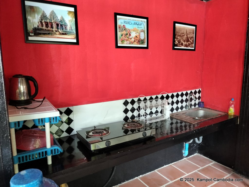 Casa Botanica Gardens and Rooms in Kampot, Cambodia.