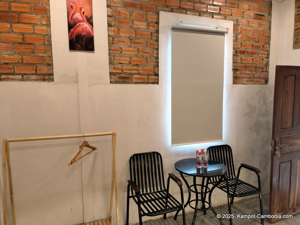 The Last Beach House guesthouse on Koh Smao Beach on the Kampot River. Kampot, Cambodia