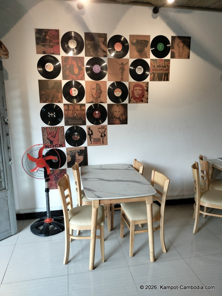 K2K Halala Indian Sri Lankan Restaurant in Kampot, Cambodia.