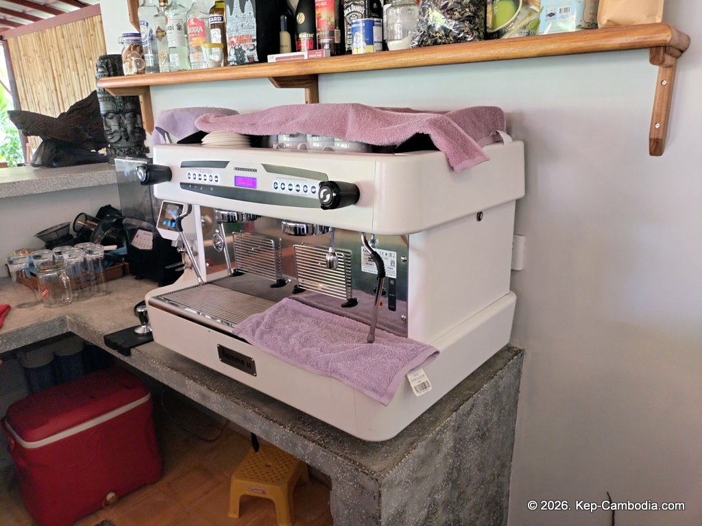 secret lake house in kampot, cambodia on the secret lake.