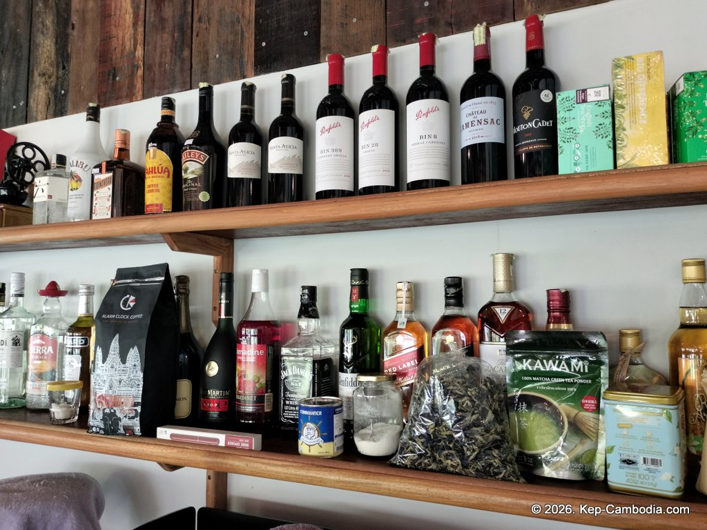 secret lake house in kampot, cambodia on the secret lake.