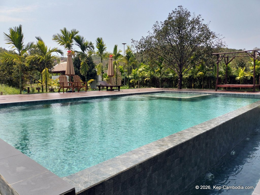 secret lake house in kampot, cambodia on the secret lake.