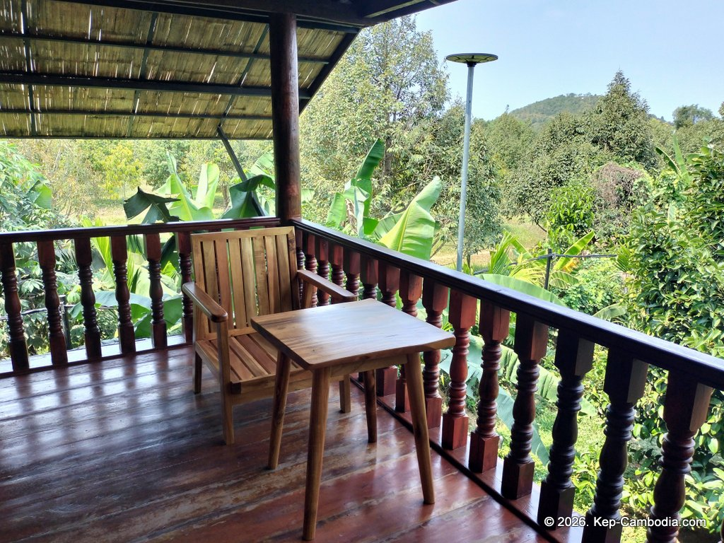 secret lake house in kampot, cambodia on the secret lake.