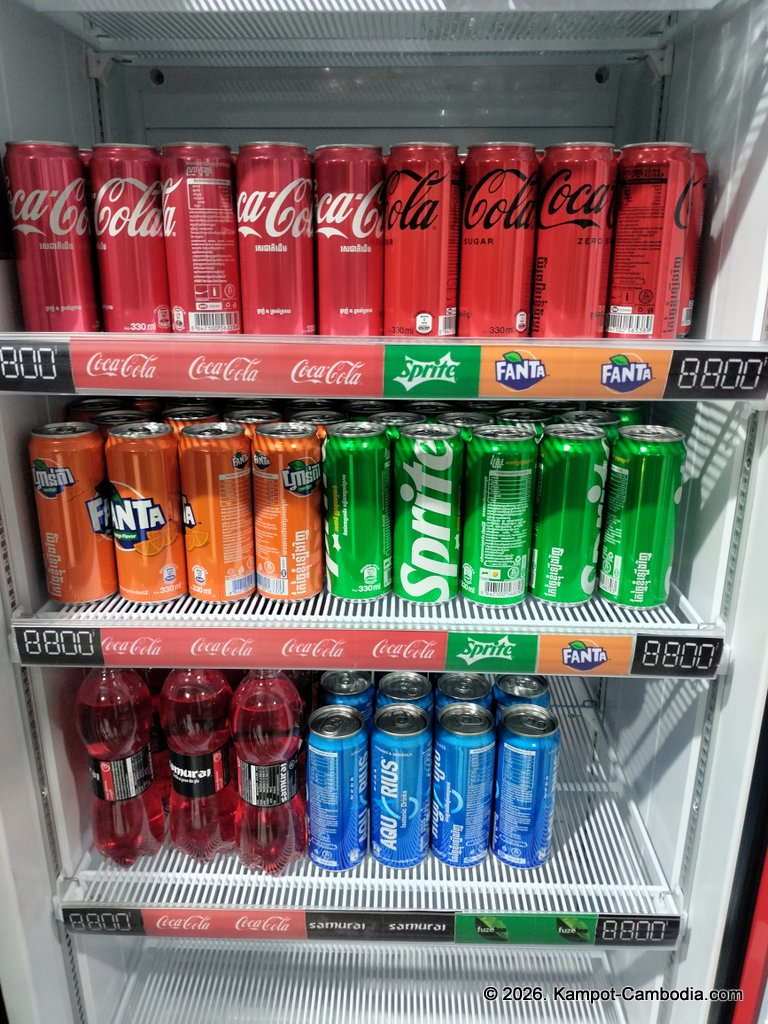 KL Laundry, Cafe and Bar in Kampot, Cambodia. Laundromat and cafe and bar.