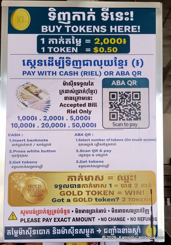 KL Laundry and Bar in Kampot, Cambodia. Laundromat and cafe and bar.