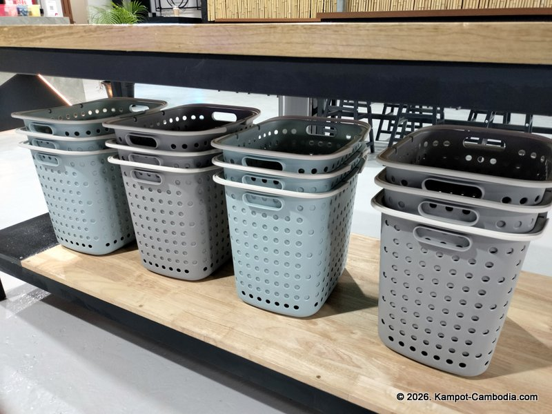 KL Laundry and Bar in Kampot, Cambodia. Laundromat and cafe and bar.