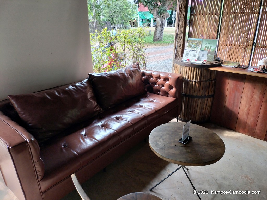 Sre Lodge Community in Kampot, Cambodia. Nature resort.