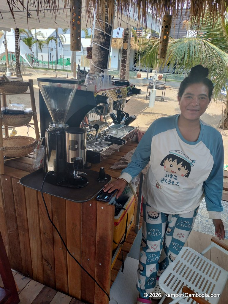 Bliss Bay Kampot. Kampot Riverside Resort in Cambodia.