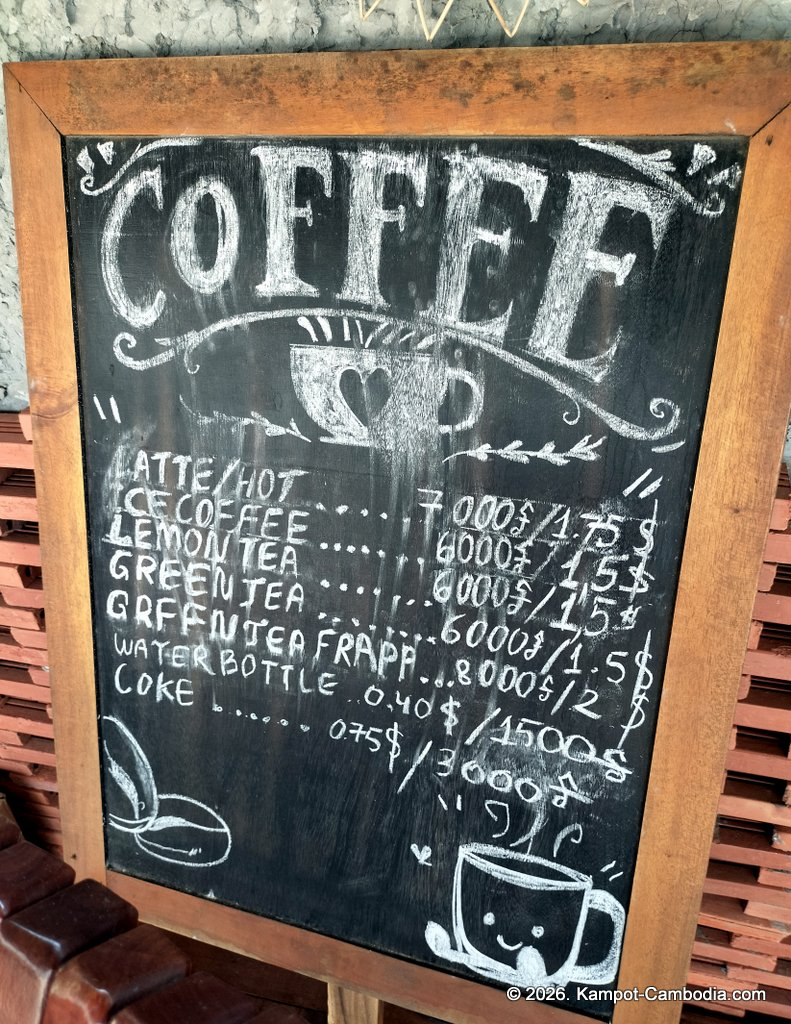 Bliss Bay Kampot. Kampot Riverside Resort in Cambodia.