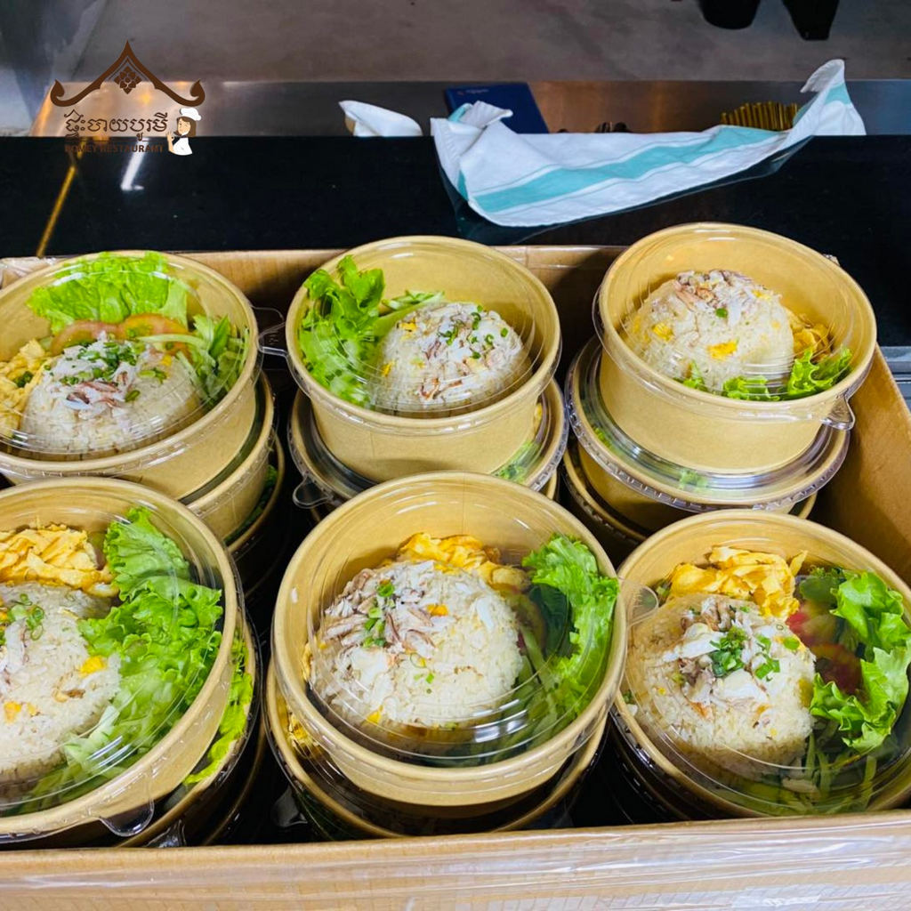 Bomey Restaurant in Kampot, Cambodia. Khmer, Western and Chinese Food.