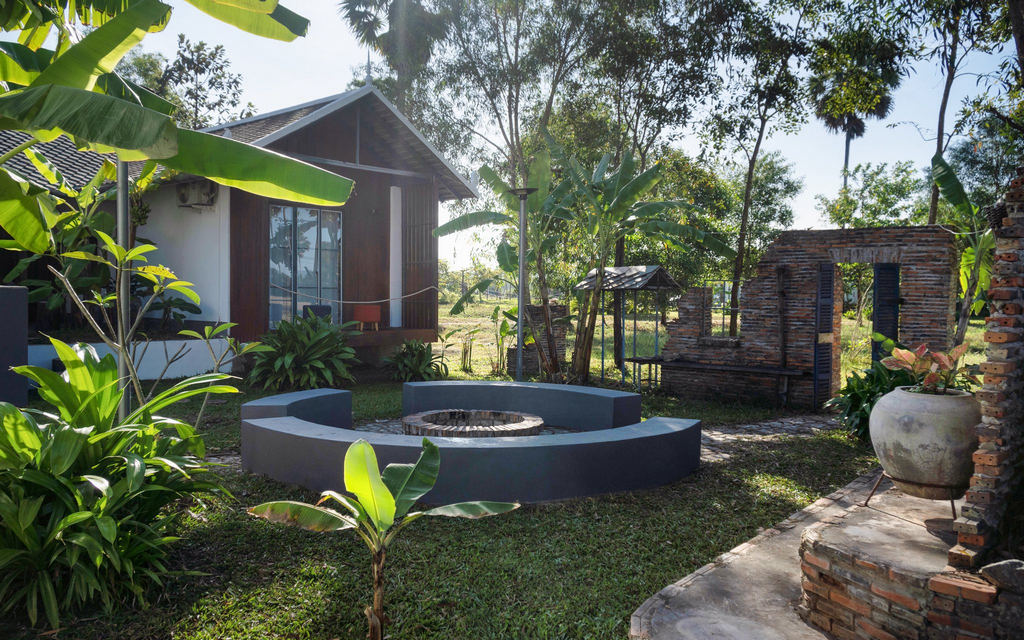 Sre Lodge Community in Kampot, Cambodia. Nature resort.