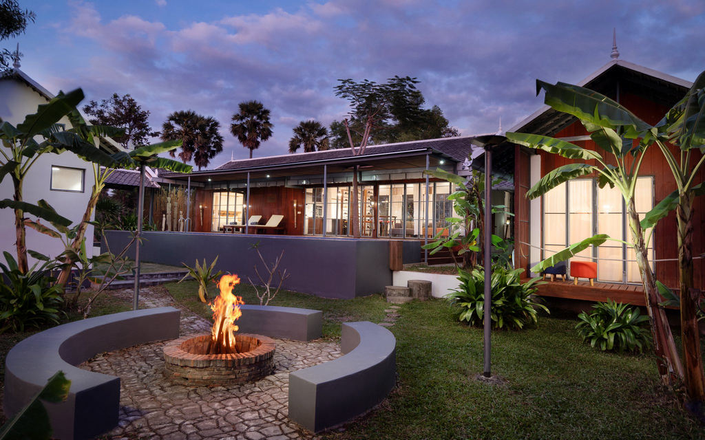 Sre Lodge Community in Kampot, Cambodia. Nature resort.