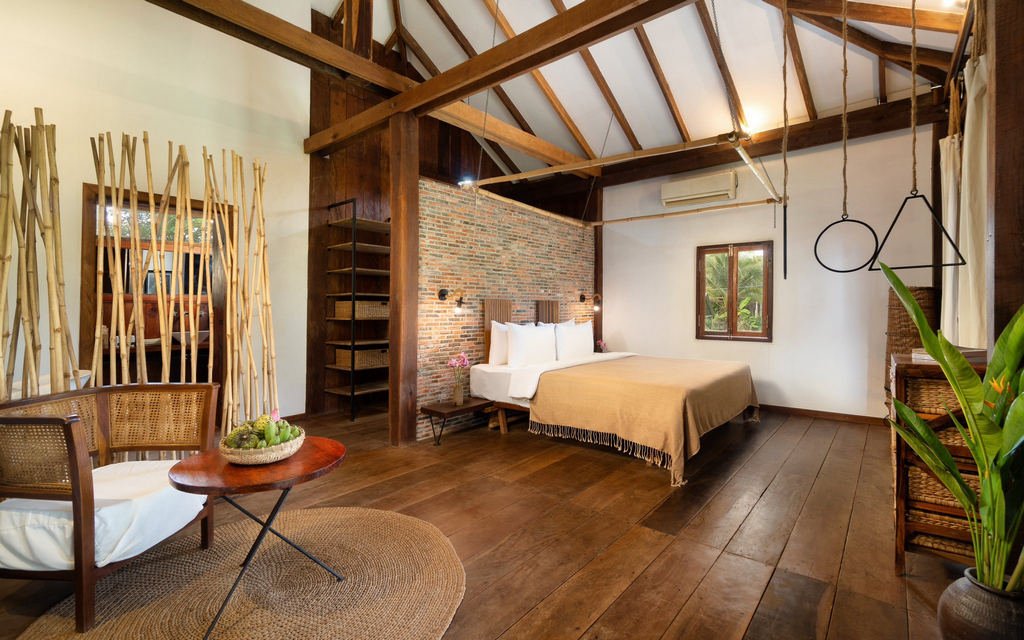 Sre Lodge Community in Kampot, Cambodia. Nature resort.