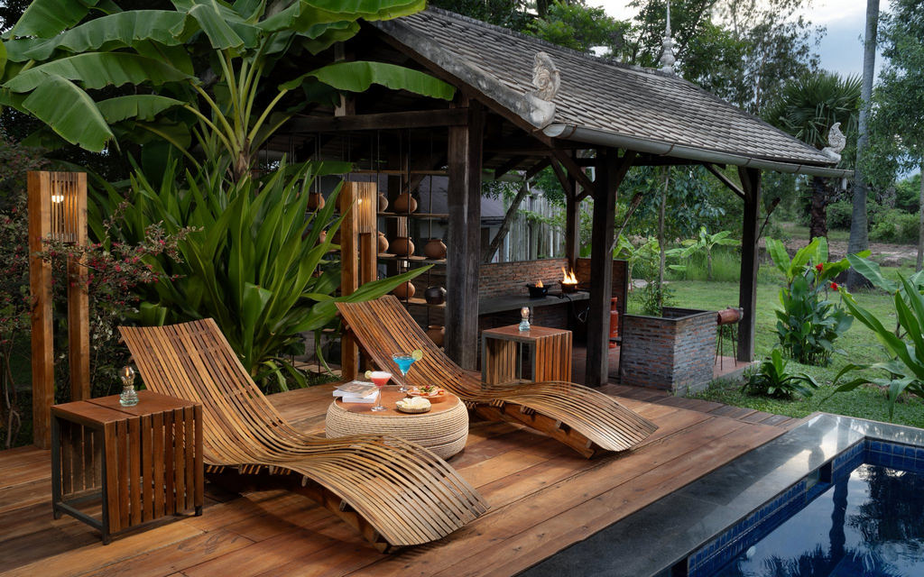 Sre Lodge Community in Kampot, Cambodia. Nature resort.