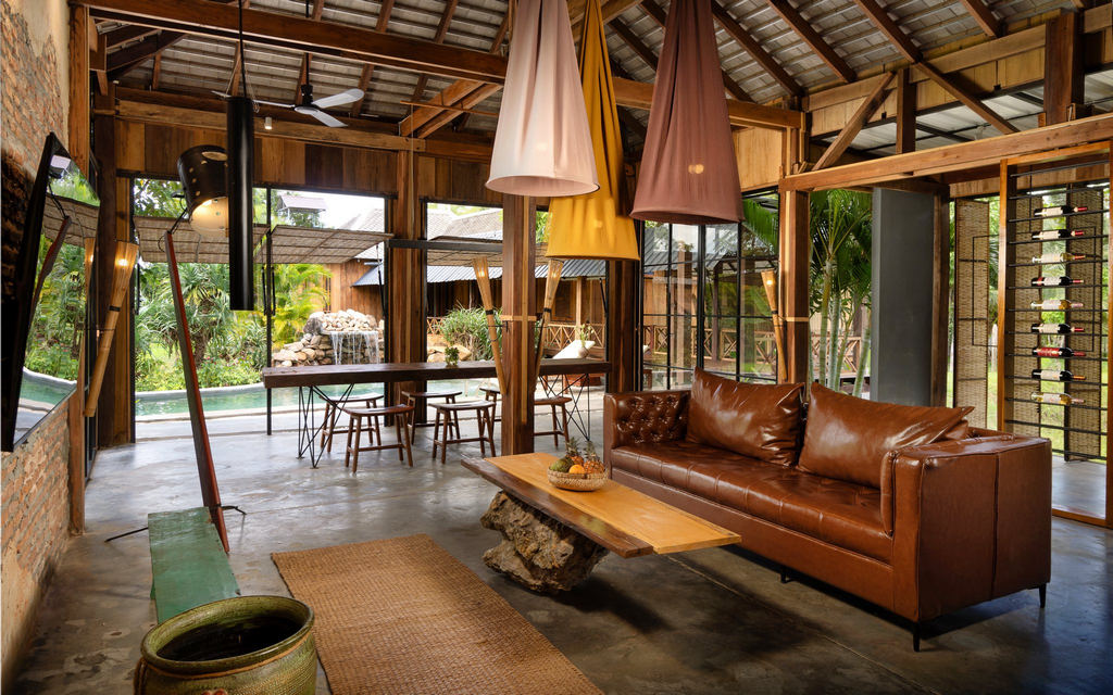 Sre Lodge Community in Kampot, Cambodia. Nature resort.