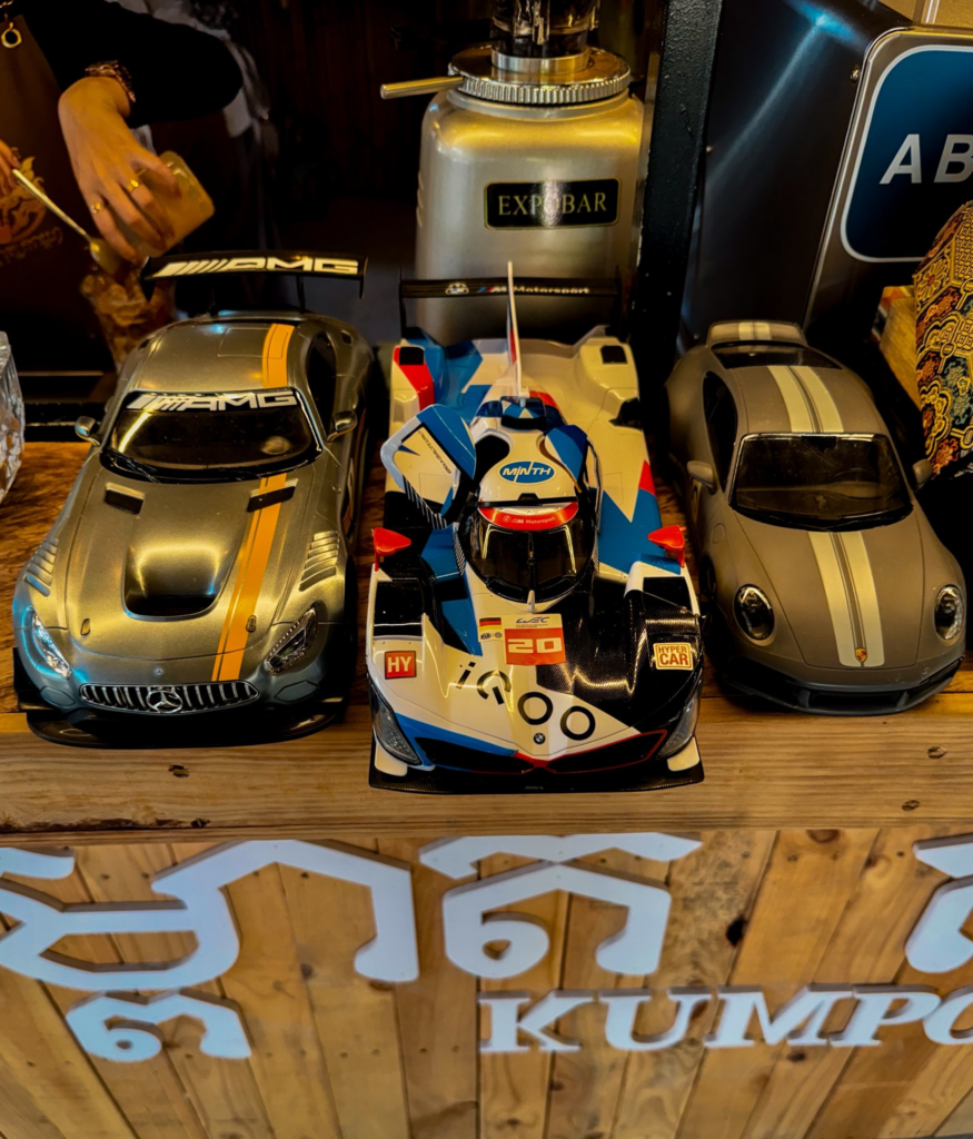 Kumpot Cafe and RC Racetrack in Kampot, Cambodia.